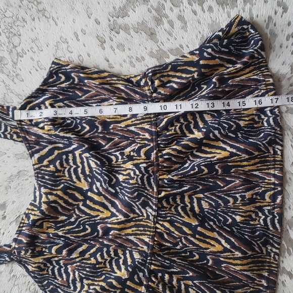 Anthropologie Jamie Peplum Tank Top SzM - Picture 4 of 7